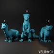 Weasel Miniature | Set of 3 - Tabletop RPG & D&D miniature. Perfect for wargaming & collectors