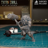 Wereboar Bundle Miniature | Wereboar 7 - Tabletop RPG & D&D miniature. Perfect for wargaming & collectors