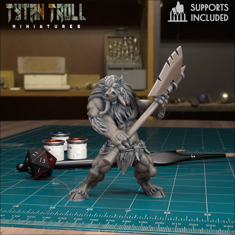 Wereboar Bundle Miniature | Wereboar 8 - Tabletop RPG & D&D miniature. Perfect for wargaming & collectors