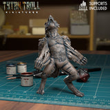 Werewolf Bundle Miniature | B - Tabletop RPG & D&D miniature. Perfect for wargaming & collectors