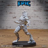Werewolf King Miniature | 4603 - Tabletop RPG & D&D miniature. Perfect for wargaming & collectors