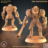 Werewolf Female Male Miniature | D - Tabletop RPG & D&D miniature. Perfect for wargaming & collectors