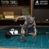 Werewolf Set 2 Miniature | D - Tabletop RPG & D&D miniature. Perfect for wargaming & collectors