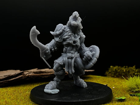 Werewolf pirate Miniature | Set of 3 - Tabletop RPG & D&D miniature. Perfect for wargaming & collectors