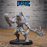 Werewolf Warrior Miniature | A - Tabletop RPG & D&D miniature. Perfect for wargaming & collectors