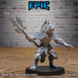 Werewolf Warrior Miniature | B - Tabletop RPG & D&D miniature. Perfect for wargaming & collectors