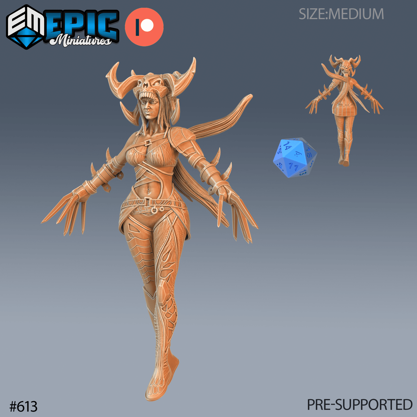 White Bane Miniature - A - 28mm