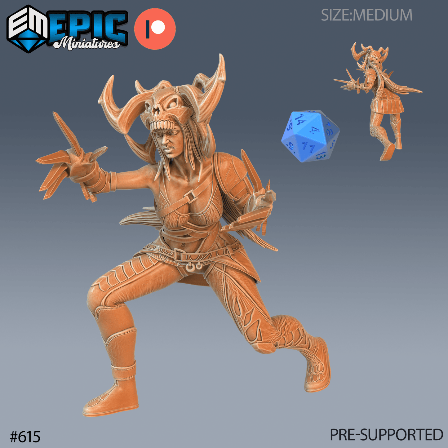 White Bane Miniature - C - 28mm