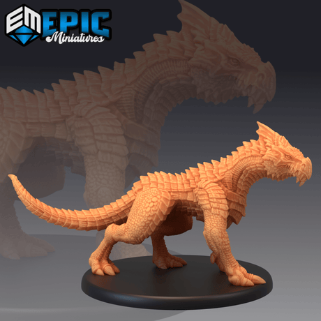 White Drake Miniature | A - Tabletop RPG & D&D miniature. Perfect for wargaming & collectors