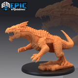 White Drake Miniature | D - Tabletop RPG & D&D miniature. Perfect for wargaming & collectors