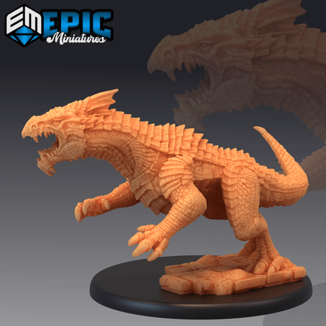 White Drake Miniature | D - Tabletop RPG & D&D miniature. Perfect for wargaming & collectors