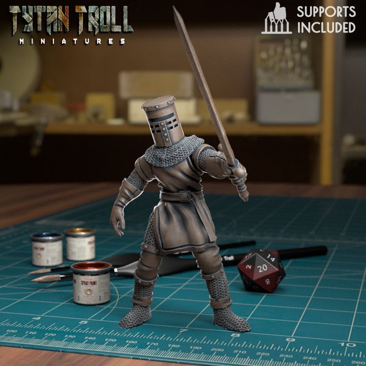 Wholley Braille Set 1 Miniature | B - Tabletop RPG & D&D miniature. Perfect for wargaming & collectors
