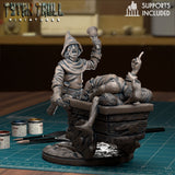 Wholley Braille Set 2 Miniature | F - Tabletop RPG & D&D miniature. Perfect for wargaming & collectors