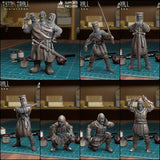 Wholley Braille Set 1 Miniature | Set of 6 - Tabletop RPG & D&D miniature. Perfect for wargaming & collectors