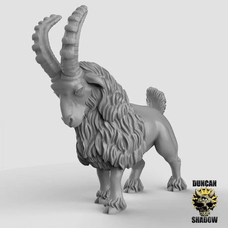 Wild Goat Set 1 Miniature | B - Tabletop RPG & D&D miniature. Perfect for wargaming & collectors