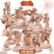 Wild West Mayhem Miniature | Full Set All Models - Tabletop RPG & D&D miniature. Perfect for wargaming & collectors