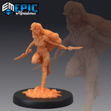 Wilding Princess Miniature | B - Tabletop RPG & D&D miniature. Perfect for wargaming & collectors