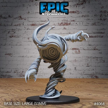 Wind Elemental Miniature | 4064 - Tabletop RPG & D&D miniature. Perfect for wargaming & collectors