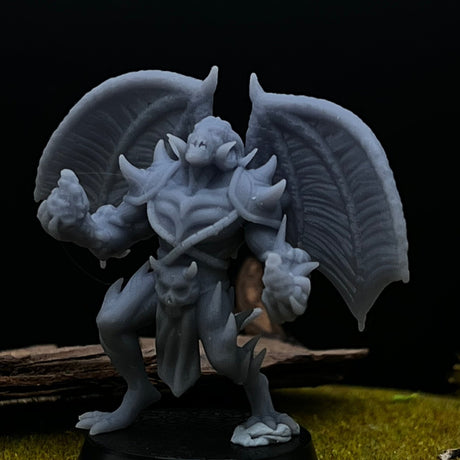 Winged Devil Miniature | Set of 4 - Tabletop RPG & D&D miniature. Perfect for wargaming & collectors