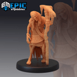 Winter Hag Miniature | A - Tabletop RPG & D&D miniature. Perfect for wargaming & collectors