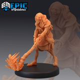 Winter Hag Miniature | B - Tabletop RPG & D&D miniature. Perfect for wargaming & collectors