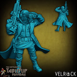 Winter Rebel Squad Miniature | G - Tabletop RPG & D&D miniature. Perfect for wargaming & collectors