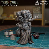 Witch Bundle Miniature | C - Tabletop RPG & D&D miniature. Perfect for wargaming & collectors