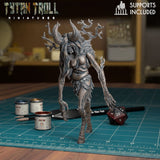 Witch Bundle Miniature | E - Tabletop RPG & D&D miniature. Perfect for wargaming & collectors