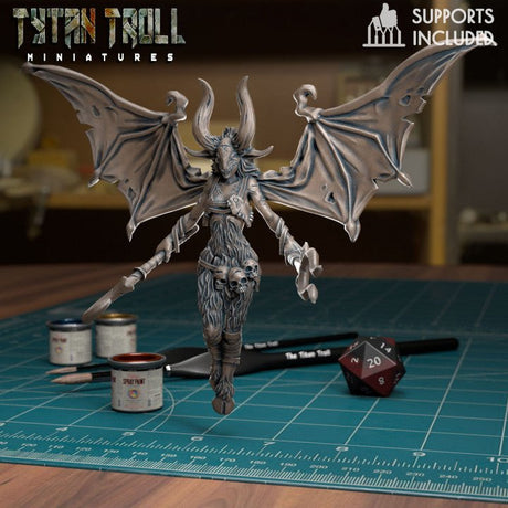 Witch Bundle Miniature | J - Tabletop RPG & D&D miniature. Perfect for wargaming & collectors