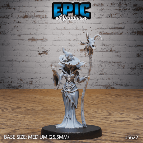 Witch Coven Miniature | D - Tabletop RPG & D&D miniature. Perfect for wargaming & collectors