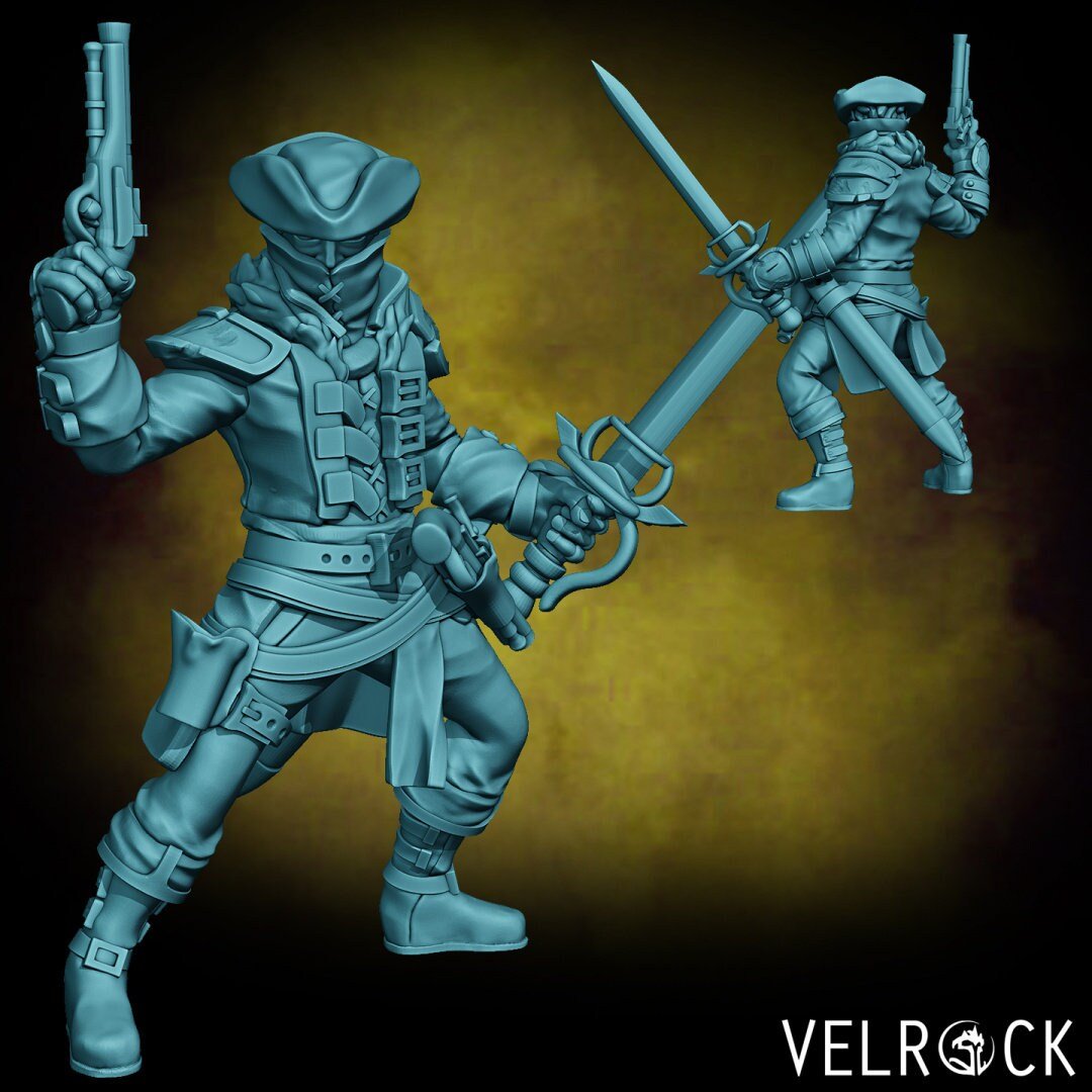 Witch Doctor Miniature | C - Tabletop RPG & D&D miniature. Perfect for wargaming & collectors
