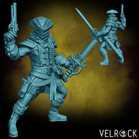Witch Doctor Miniature | C - Tabletop RPG & D&D miniature. Perfect for wargaming & collectors