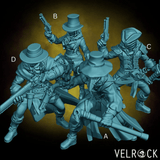 Witch Doctor Miniature | set of 4 - Tabletop RPG & D&D miniature. Perfect for wargaming & collectors