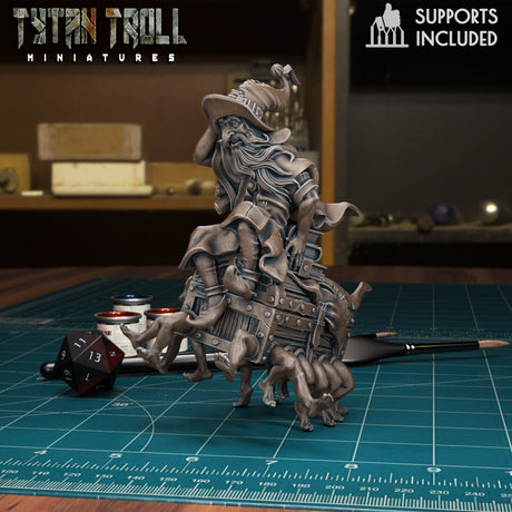 Wizards Bundle Miniature | A - Tabletop RPG & D&D miniature. Perfect for wargaming & collectors