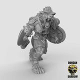 Wolfen Warrior Set 2 Miniature | A - Tabletop RPG & D&D miniature. Perfect for wargaming & collectors