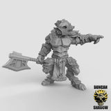 Wolfen Warrior Set 1 Miniature | B - Tabletop RPG & D&D miniature. Perfect for wargaming & collectors