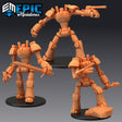Wood Construct Miniature | Set of 3 - Tabletop RPG & D&D miniature. Perfect for wargaming & collectors