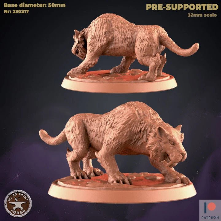 Wood Elf Miniature - Male Elf Archer - 32mm