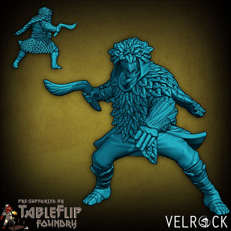 Wood Elf Stealth Miniature | A - Tabletop RPG & D&D miniature. Perfect for wargaming & collectors