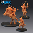 Wood Mask Miniature | Set of 3 - Tabletop RPG & D&D miniature. Perfect for wargaming & collectors