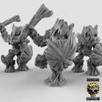 Wood Woads Miniature | Set of 3 - Tabletop RPG & D&D miniature. Perfect for wargaming & collectors