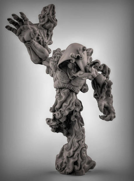 Wraith Ghost Miniature | A - Tabletop RPG & D&D miniature. Perfect for wargaming & collectors