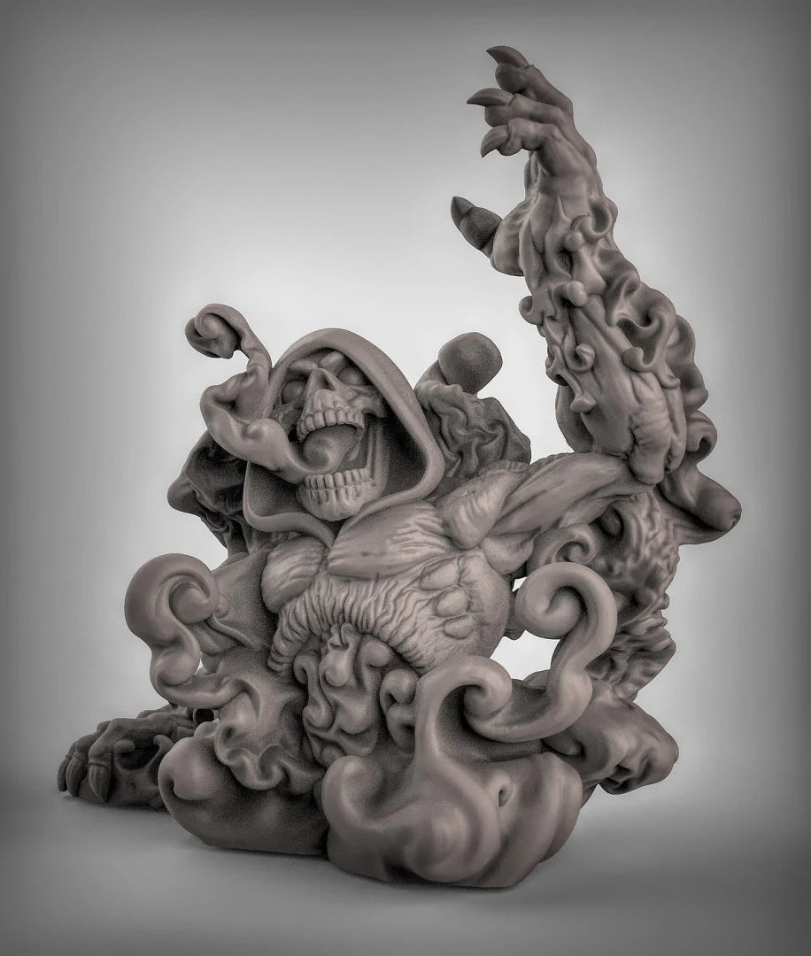 Wraith Ghost Miniature | C - Tabletop RPG & D&D miniature. Perfect for wargaming & collectors