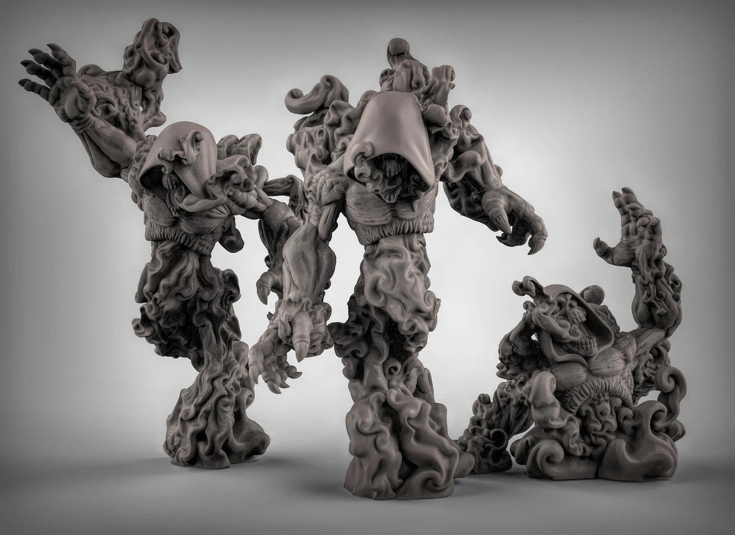 Wraith Ghost Miniature - Set of 3 - 28mm