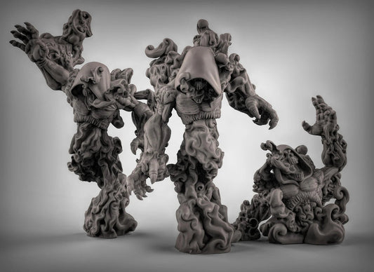 Wraith Ghost Miniature - Set of 3 - 28mm