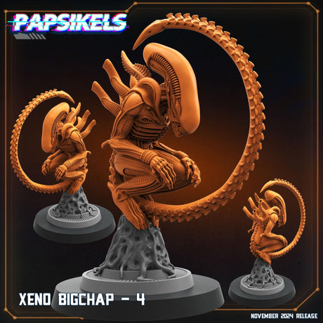 Xeno Bigchap Miniature | Xeno Bigchap 4 - Tabletop RPG & D&D miniature. Perfect for wargaming & collectors