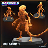 Xeno Burster Alien | Xeno Burster 4 - Tabletop RPG & D&D miniature. Perfect for wargaming & collectors