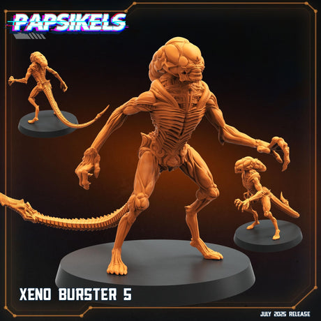 Xeno Burster Alien | Xeno Burster 5 - Tabletop RPG & D&D miniature. Perfect for wargaming & collectors