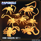 Xeno Hugger Miniature | Full Set All Models - Tabletop RPG & D&D miniature. Perfect for wargaming & collectors