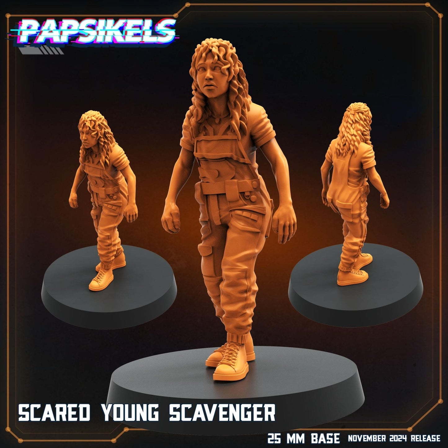 Xeno Hugger v Scavenger Miniature - Scavenger 2 - 32mm